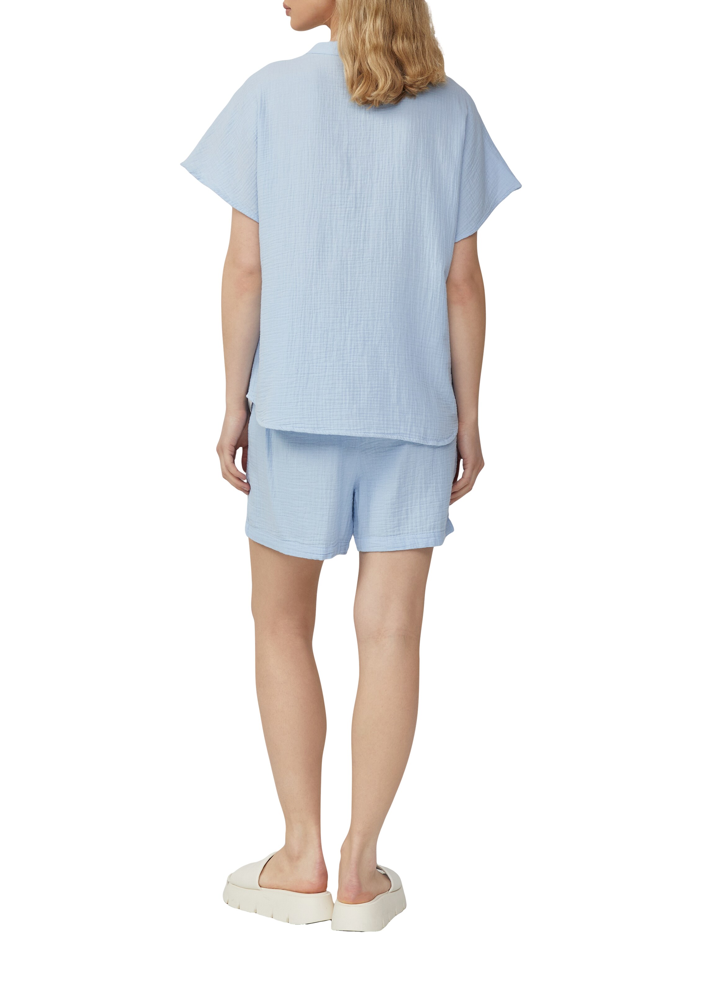 QS Bluse in Blau