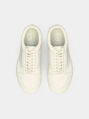 VANS Rövid szárú sportcipők 'Old Skool' - fehér