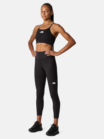 THE NORTH FACE Skinny Fit Спортен панталон 'Flex' в черно