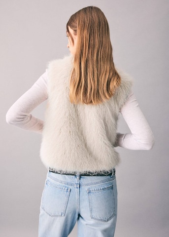 MANGO TEEN Weste 'Rabbit' in Beige