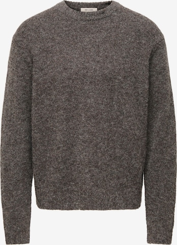 Only & Sons Sweter 'ONSHale' w kolorze brązowy: przód