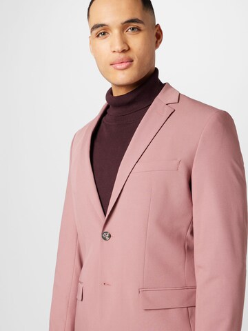 Coupe slim Costume 'LIAM' SELECTED HOMME en rose