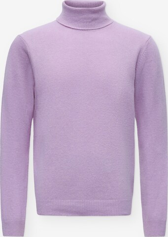 Casual Friday Pullover 'CFKarl' in Lila: Vorderseite
