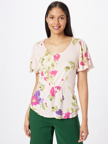 Lauren Ralph Lauren T-shirt i rosa: framsida