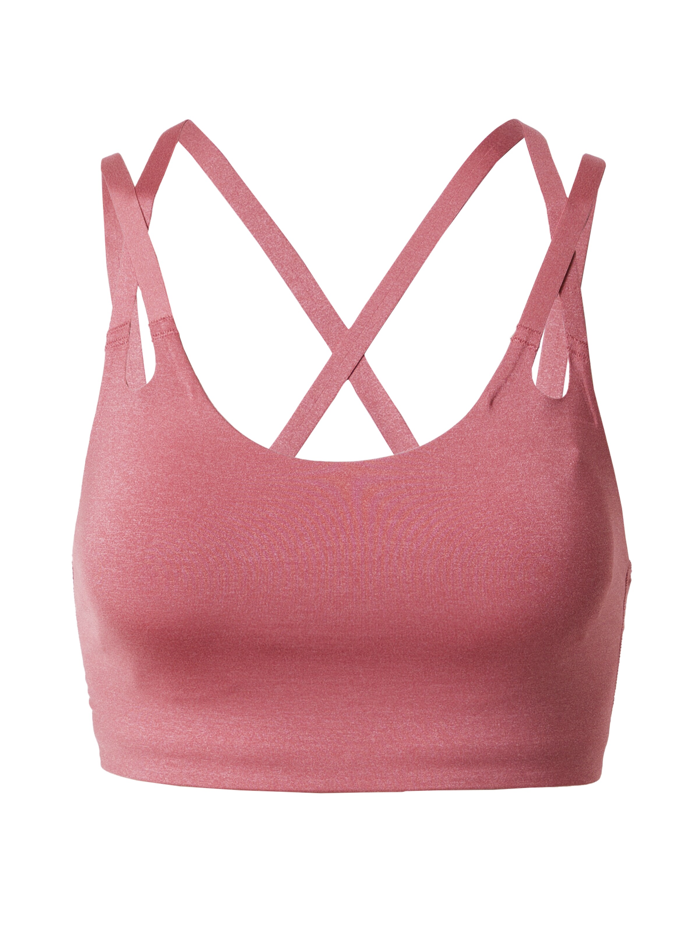 ADIDAS SPORTSWEAR Bustier Sport-BH 'Luxe Studio Light-Support Fire' in Rot: Vorderseite