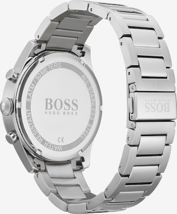 BOSS Black Uhr 'Pioneer' in Silber