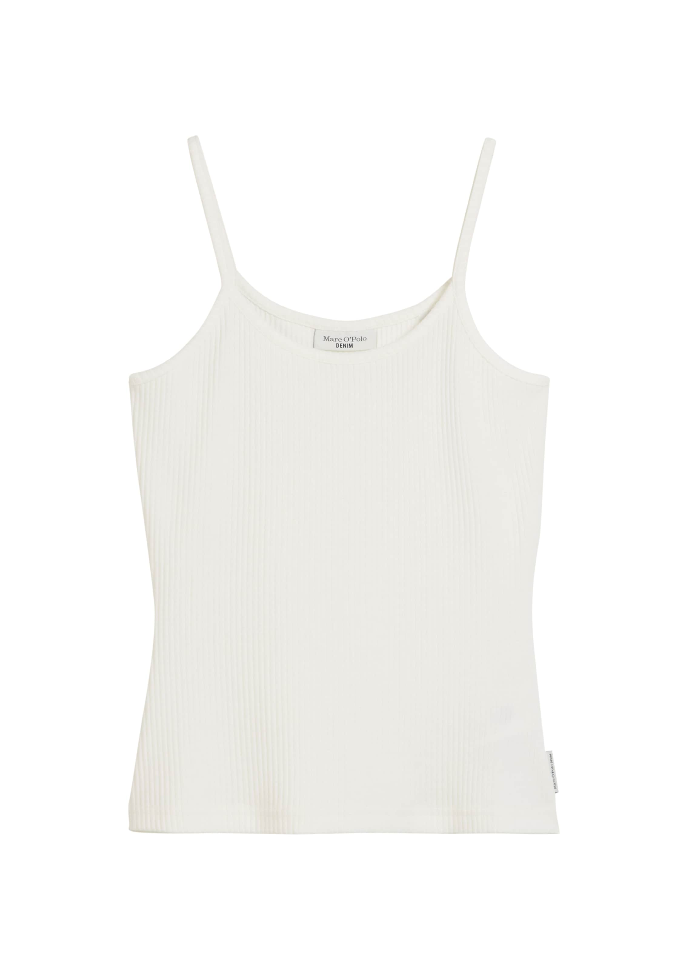Marc O'Polo DENIM Top in Weiß: Vorderseite