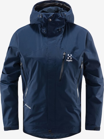 Haglöfs Outdoorjacke 'Astral' in Blau: predná strana