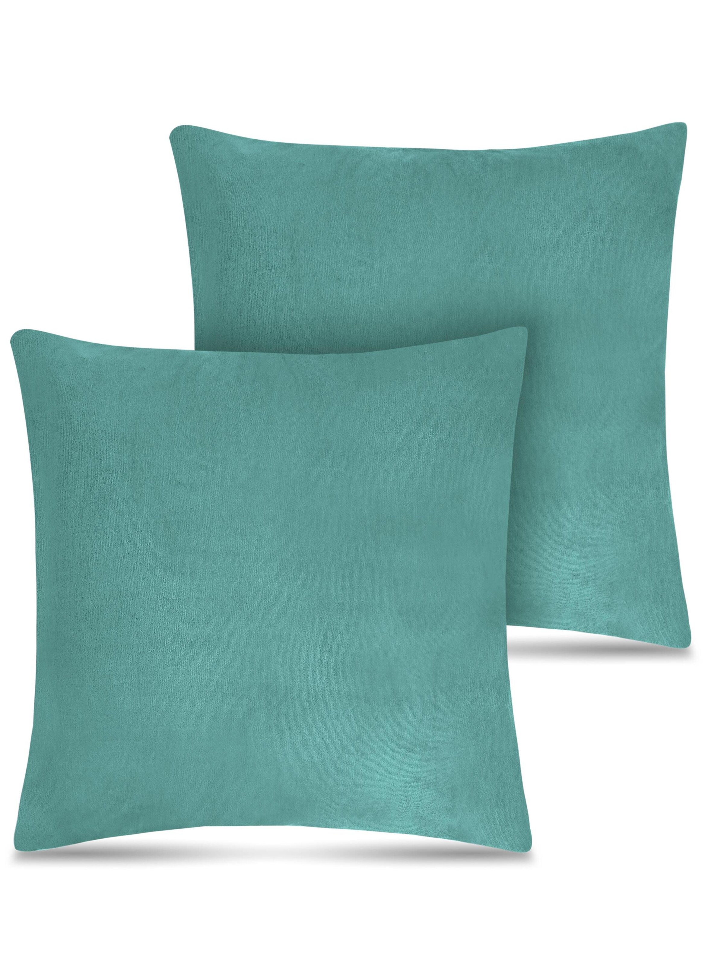 Coussins ' Vora ' Aspero en bleu : devant