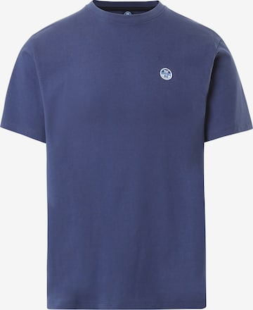 North Sails Shirt in Blauw: voorkant