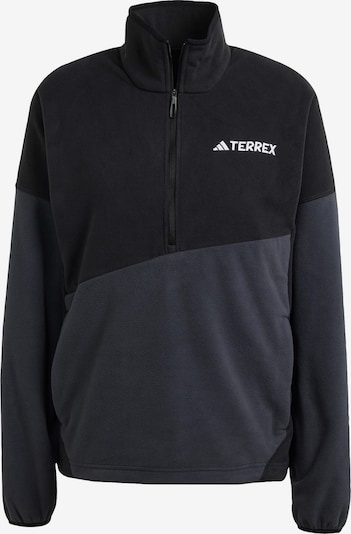 ADIDAS TERREX Urheiluneule 'Multi Climawarm Fleece' koossa XXXS-XXS värissä tummanharmaa / musta / valkoinen, Tuotenäkymä
