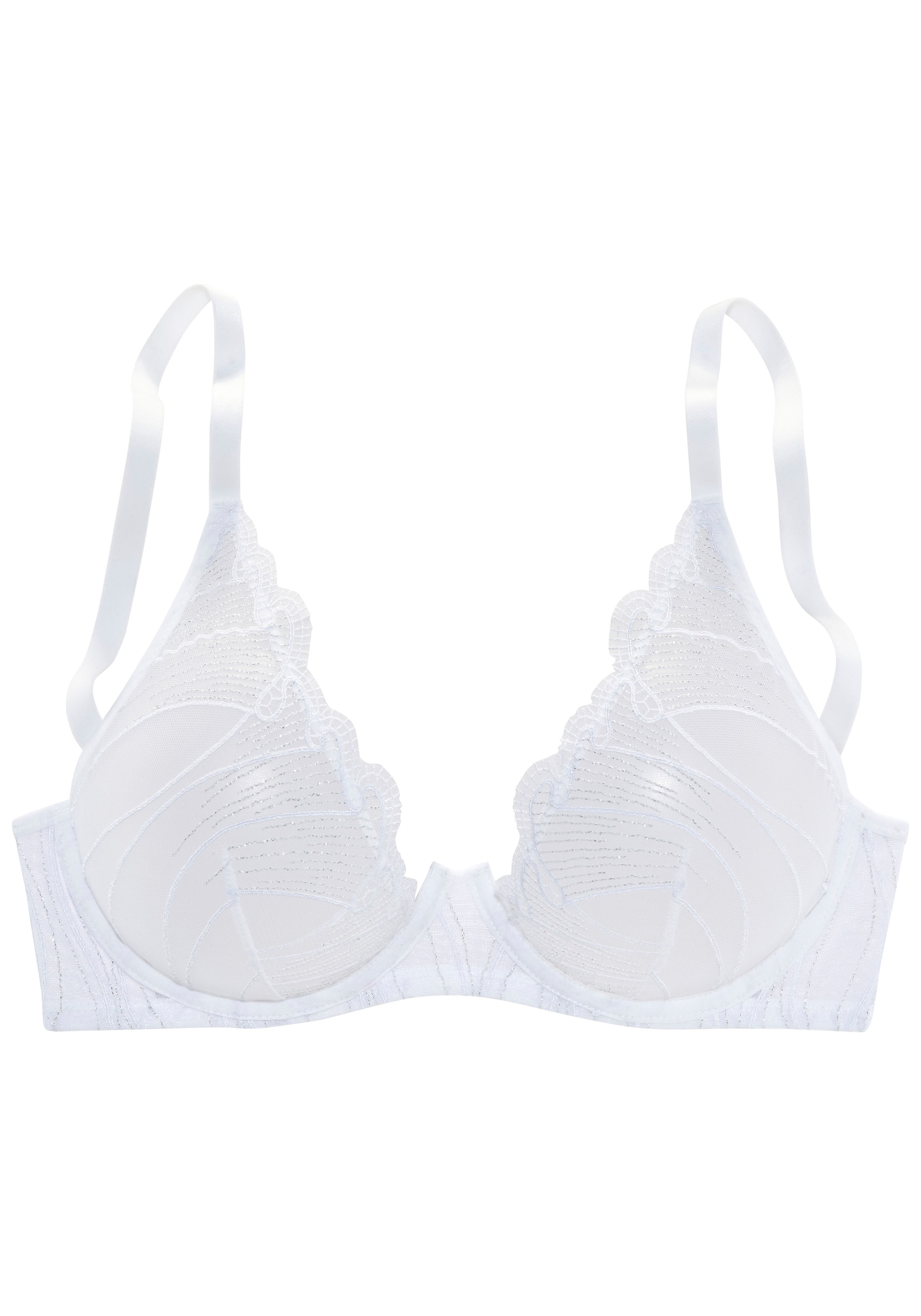 LASCANA Bra in White: front