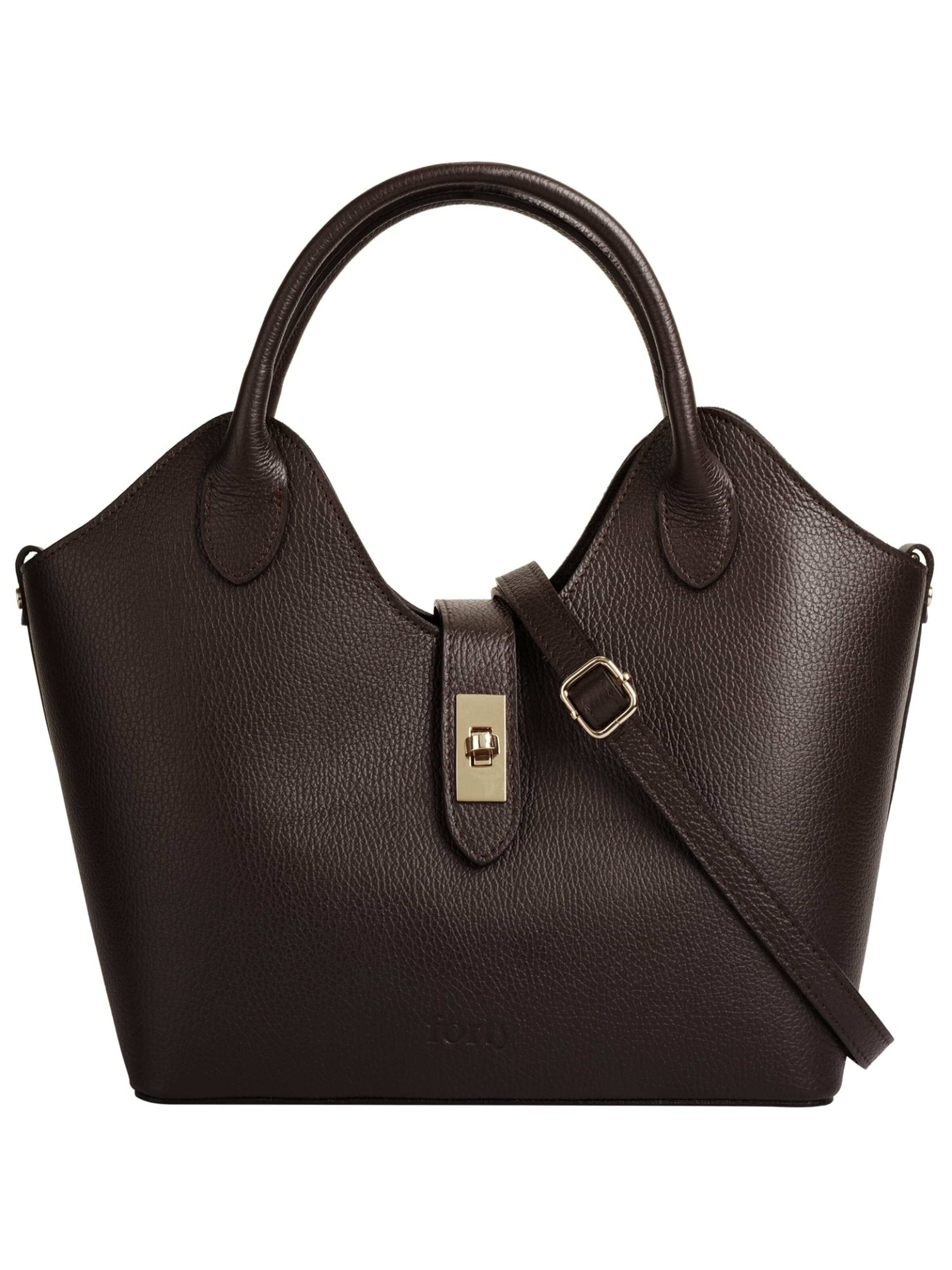 forty° - Shopper 'LANVERRA - M' en marrón: frente