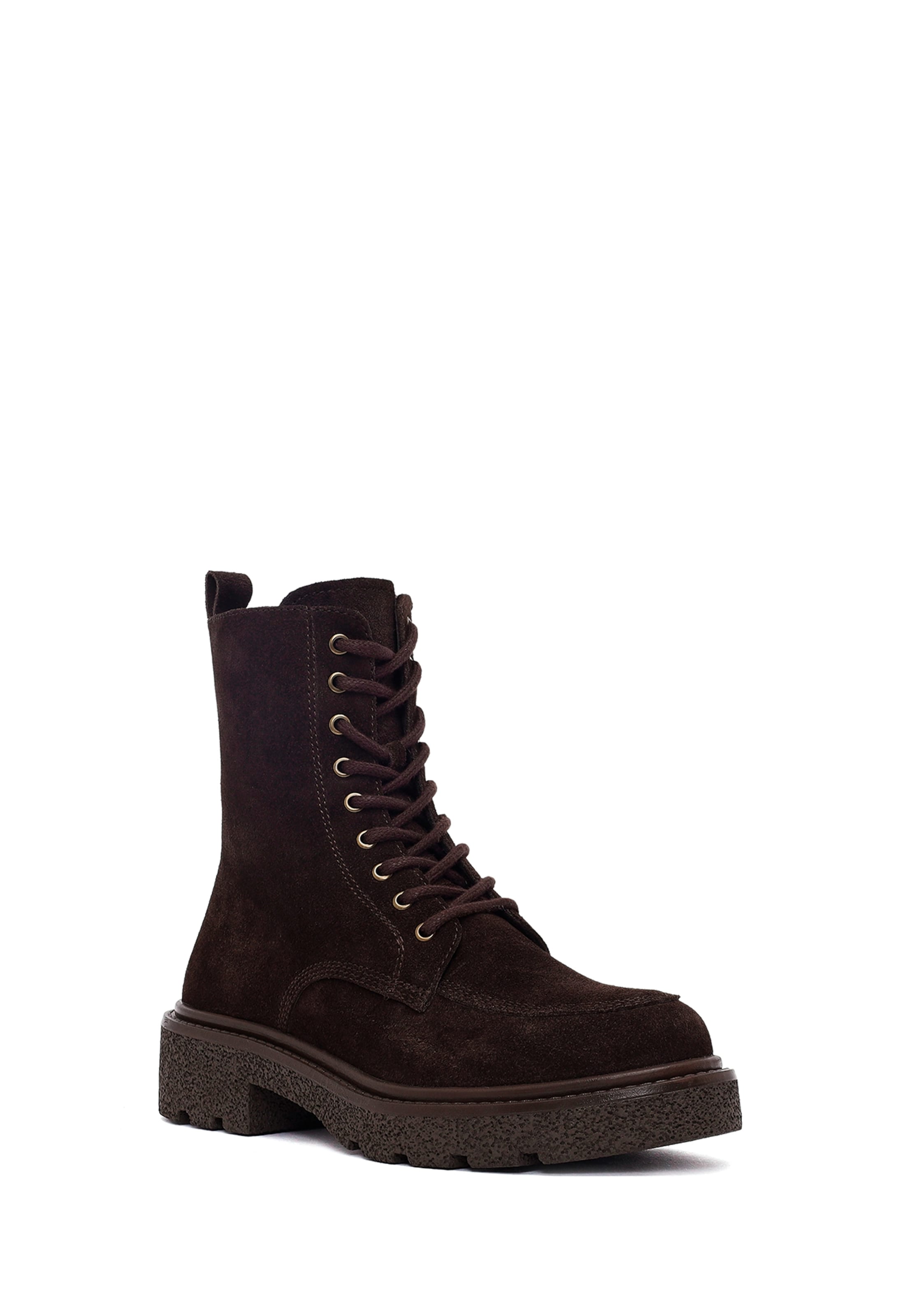 Derimod - Botines con cordones en marrón