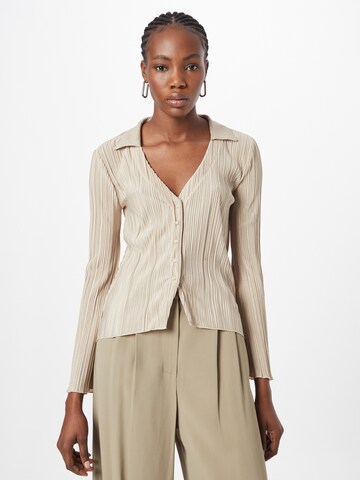 Chemisier Cotton On en beige : devant