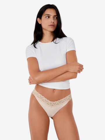 ETAM String 'Wish' in Beige