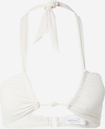 Sutien costum de baie de la Women' Secret pe bej: față