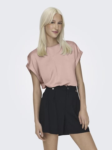 ONLY Blus 'LIEKE' i rosa: framsida