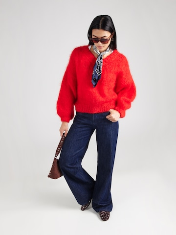 TWNS THE LABEL Sweater 'Engelwood' in Red