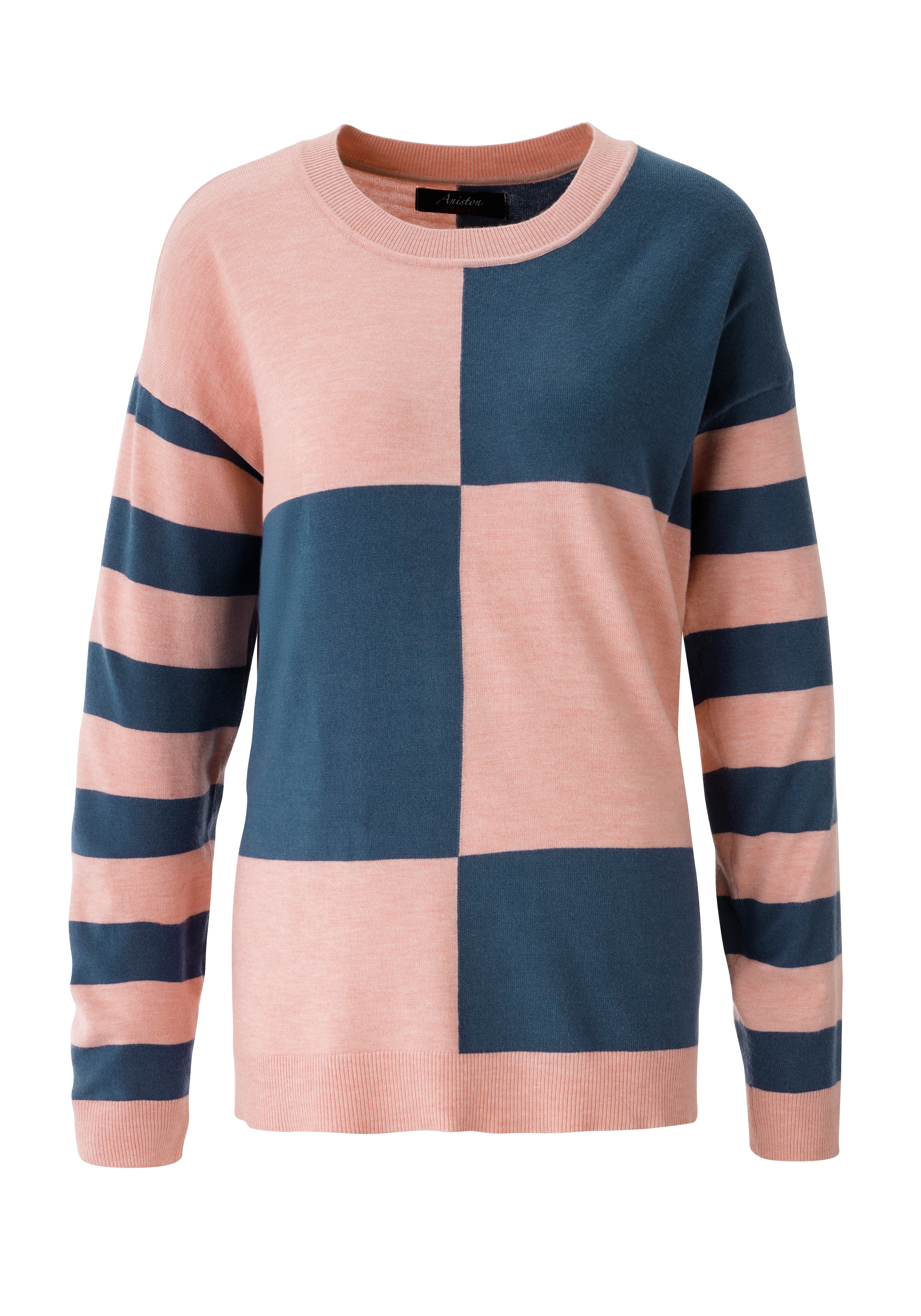 Aniston CASUAL Pullover in Pink: Vorderseite