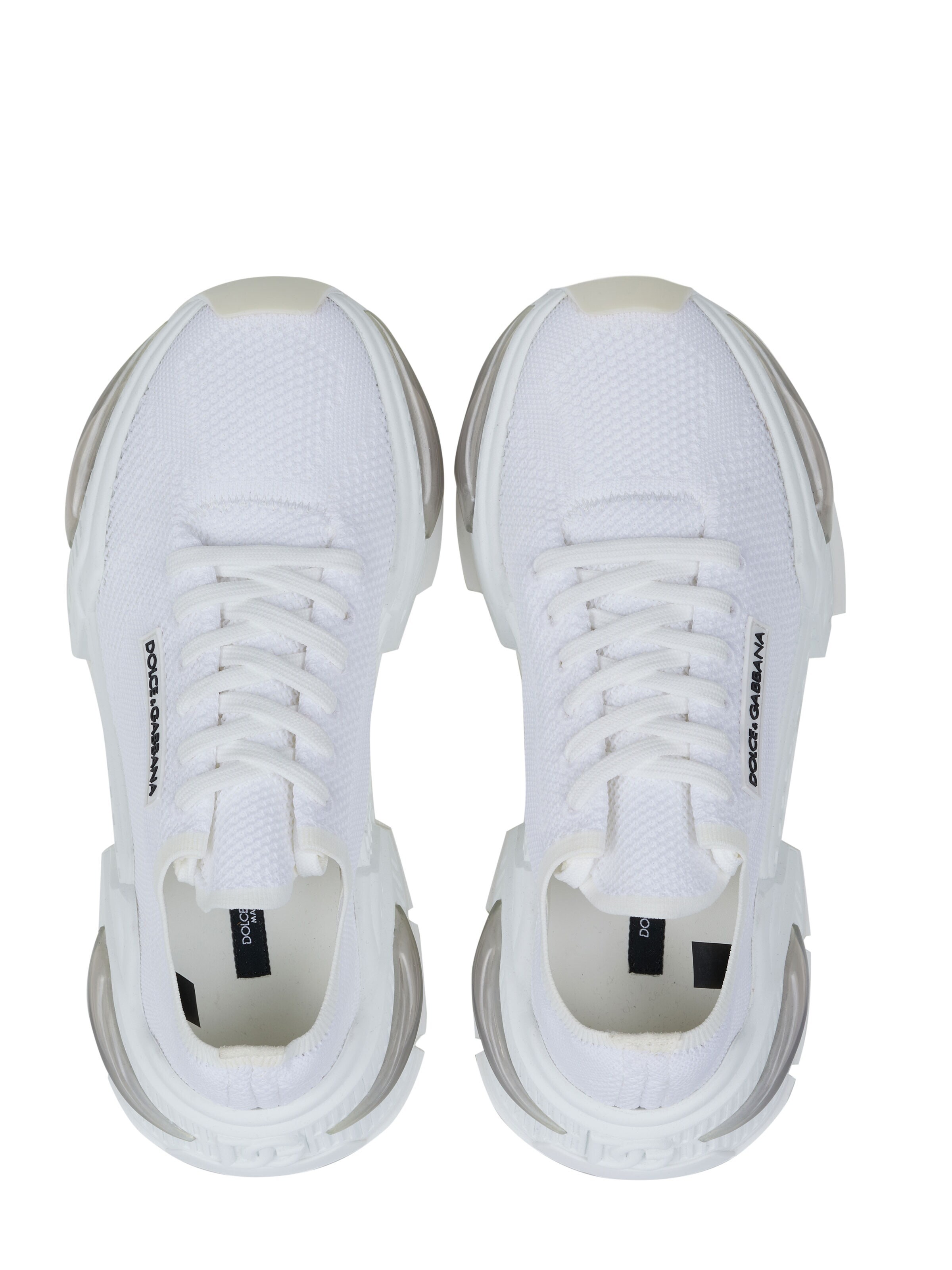 DOLCE & GABBANA Låg sneaker 'Dolce & Gabbana Schuhe' i vit