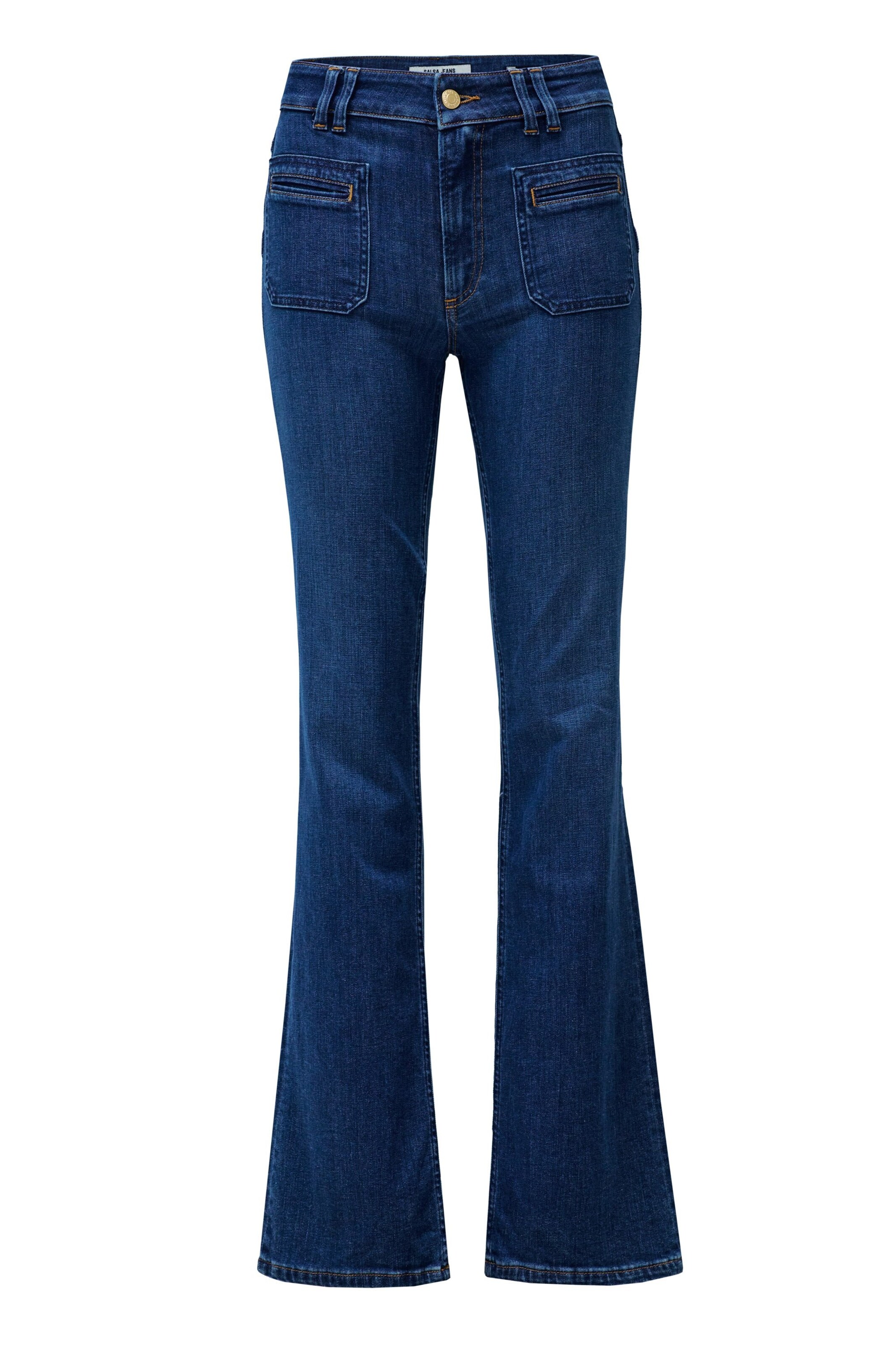 Salsa Jeans Skinny Jeans in Blauw: voorkant