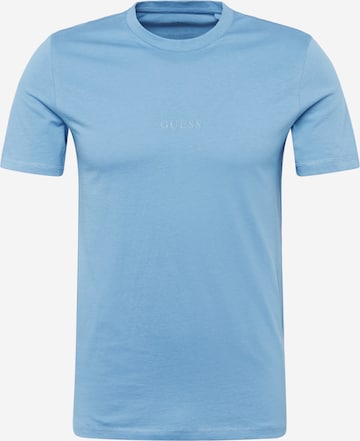 GUESS Shirt 'AIDY' in Blauw: voorkant