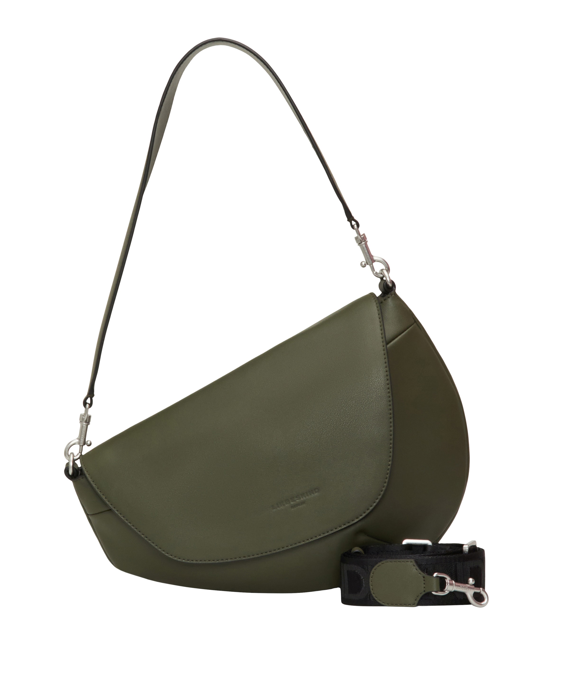Liebeskind Berlin Schultertasche in Grün: Vorderseite