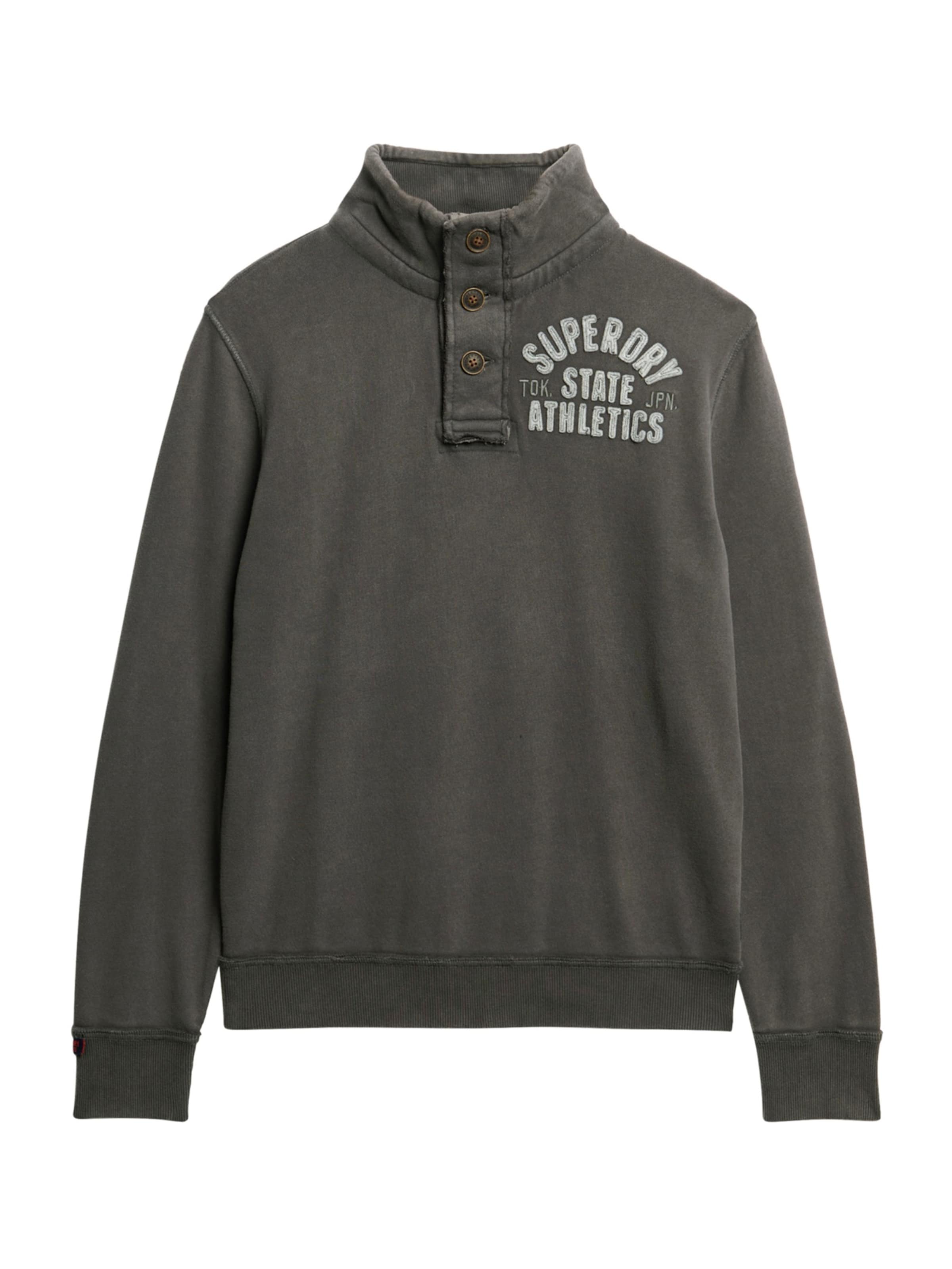 Superdry & Co Sweatshirt in Grau: Vorderseite