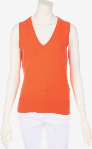 FTC Cashmere Sweater & Cardigan in M in Orange: front