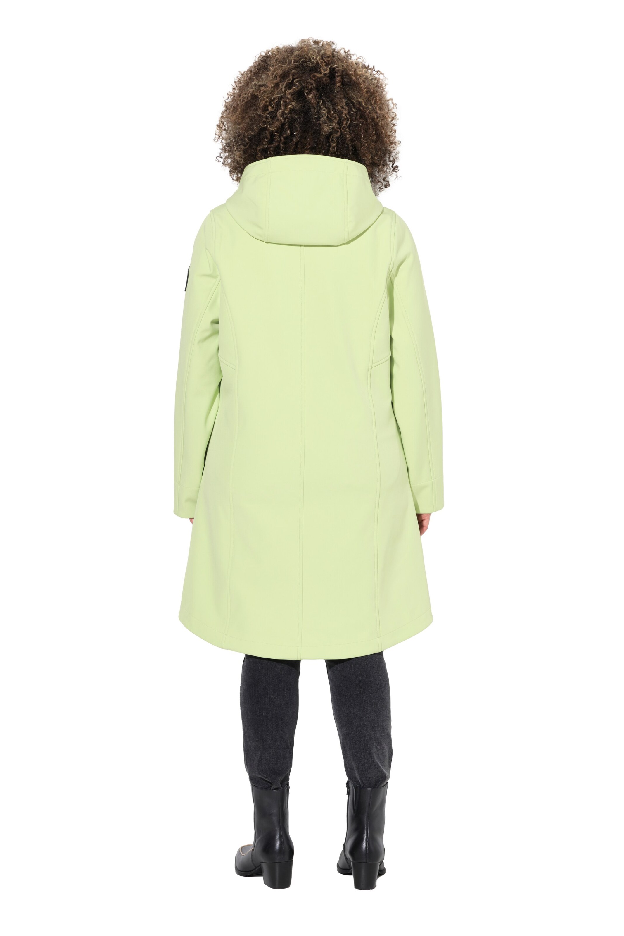 Ulla Popken Funktionsmantel in Gelb