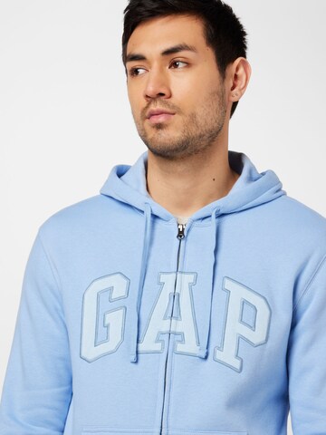 GAP Zip-Up Hoodie in Blue