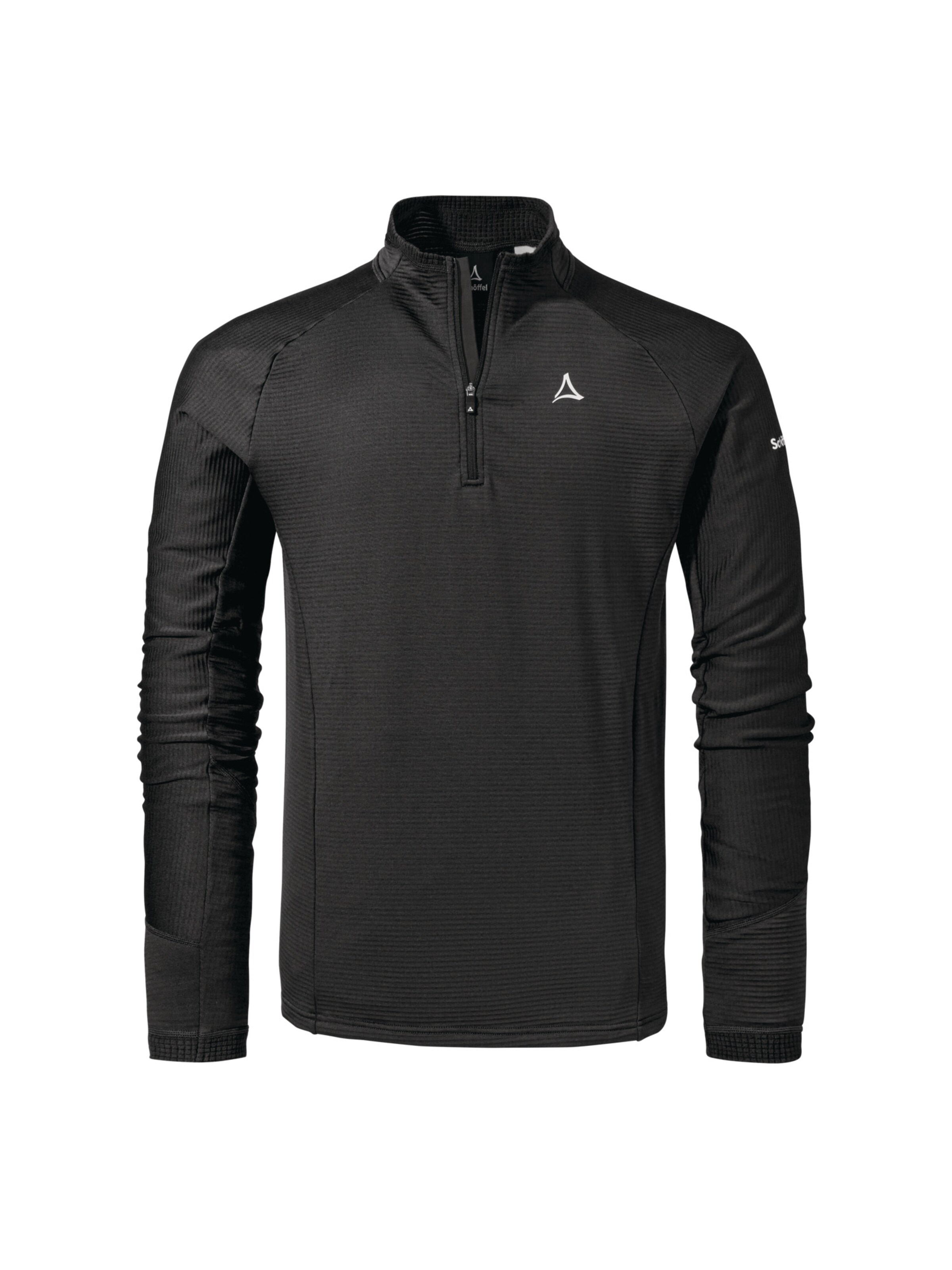 Schöffel Performance shirt 'Cascata' in Black: front