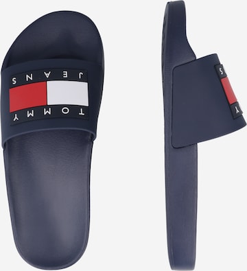 mėlyna Tommy Jeans Sandalai / maudymosi batai