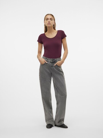 T-shirt 'MAXI' VERO MODA en rouge