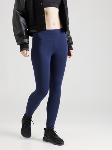 ONLY PLAY Skinny Sportbroek 'CALZ-1' in Blauw: voorkant