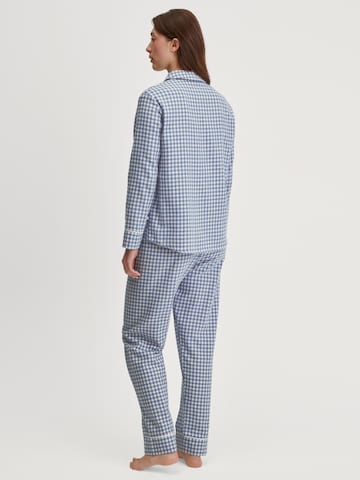 Pigiama 'Flannel Dreams' di CALIDA in blu