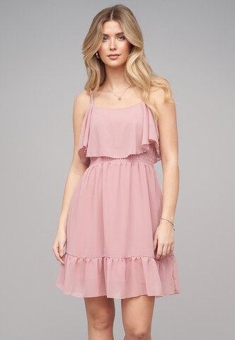 Cloud5ive Summer Dress in Pink: front