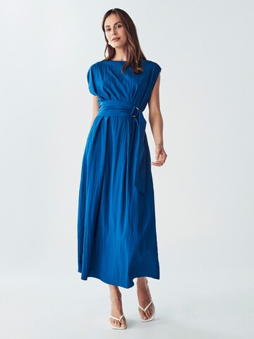 Willa Kleid 'Yana' in Blau: Vorderseite