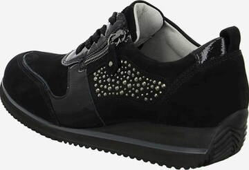 WALDLÄUFER Athletic Lace-Up Shoes in Black