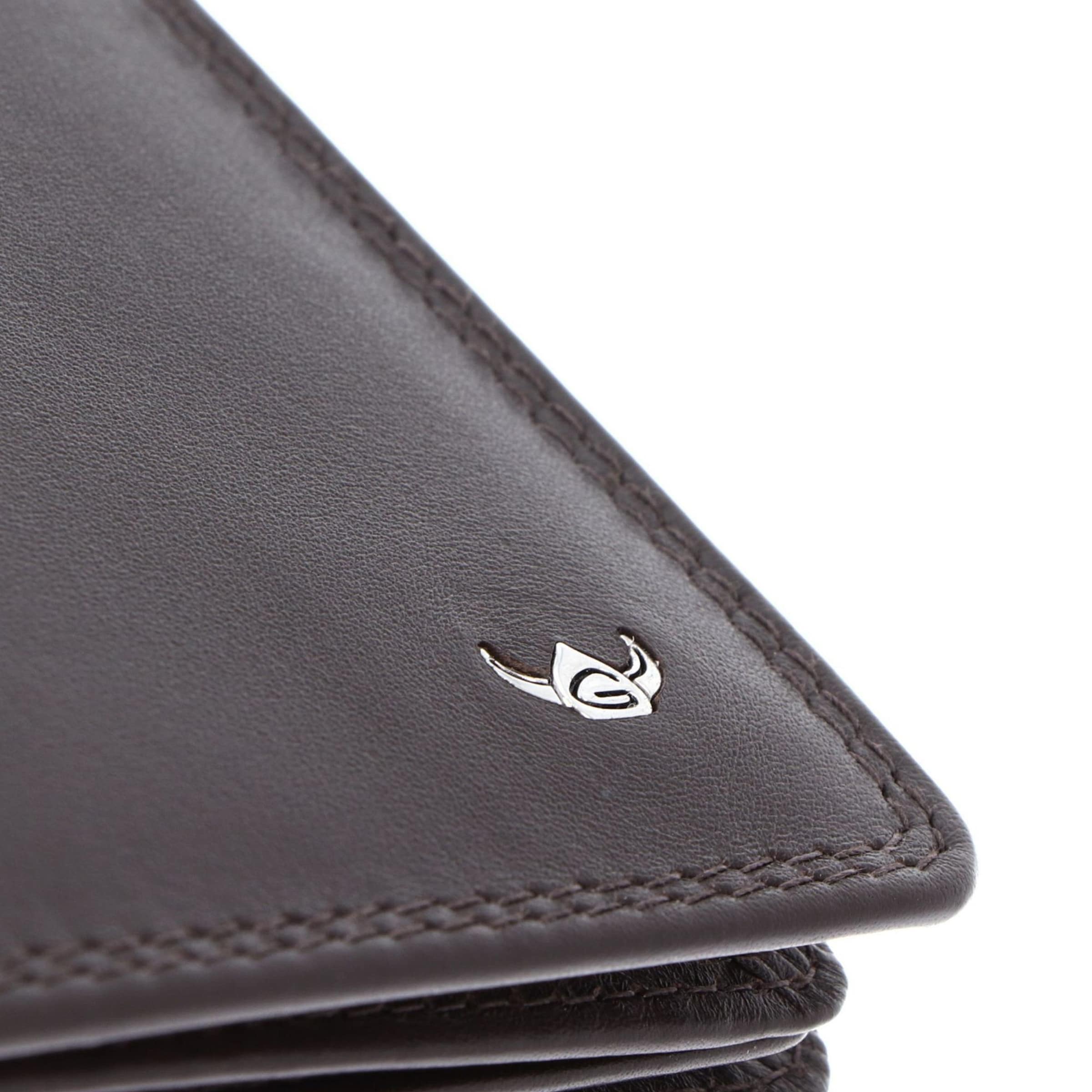 Astuccio 'Polo' di GOLDEN HEAD in marrone