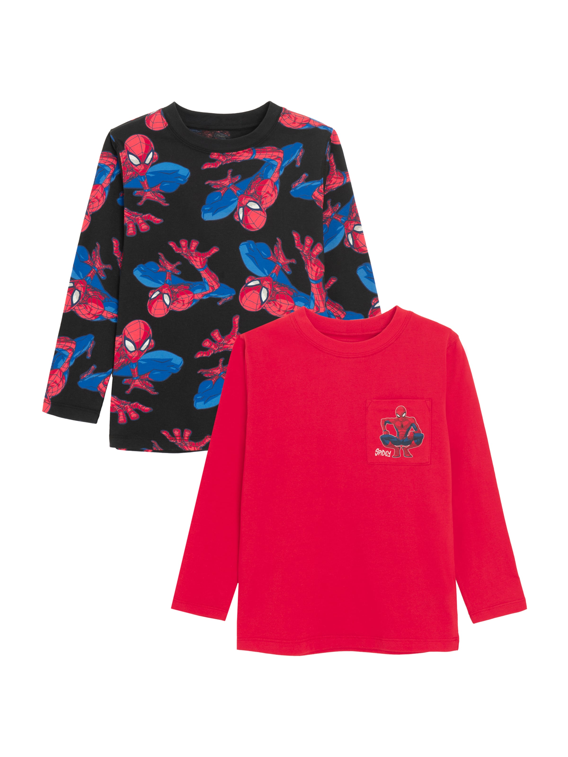 raudona Cool Club Marškinėliai: priekis