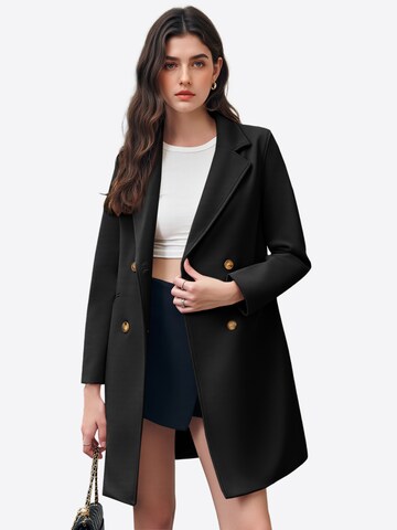 Imily Bela - Abrigo de entretiempo en negro: frente