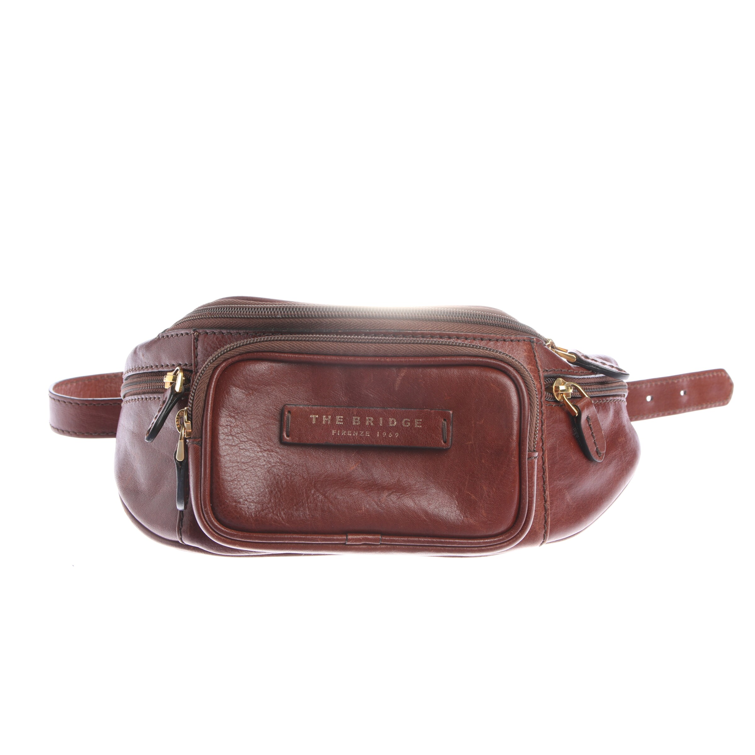 The Bridge Bag in One size in Brown: front
