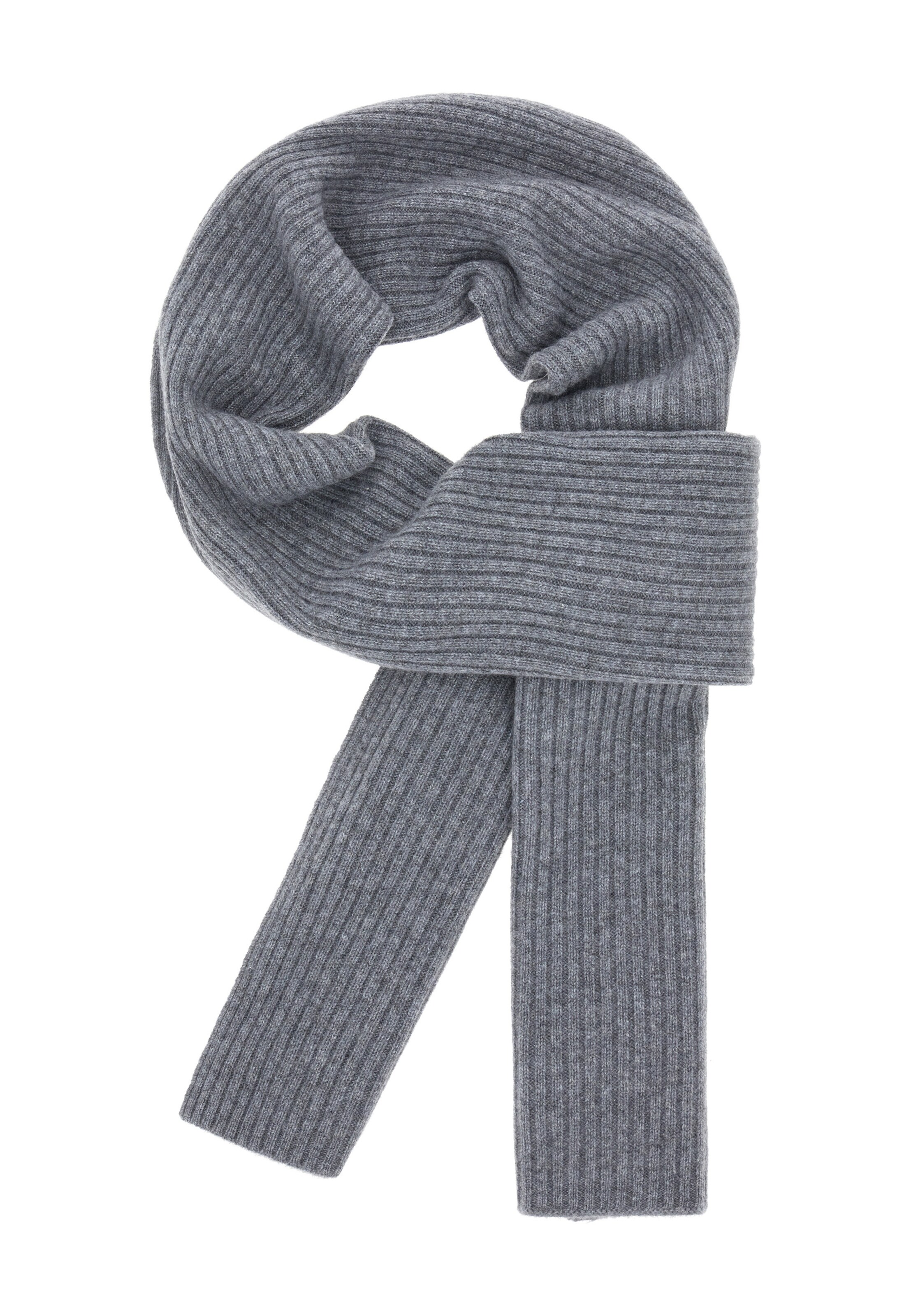 Boggi Milano Sjaal in Grijs: voorkant