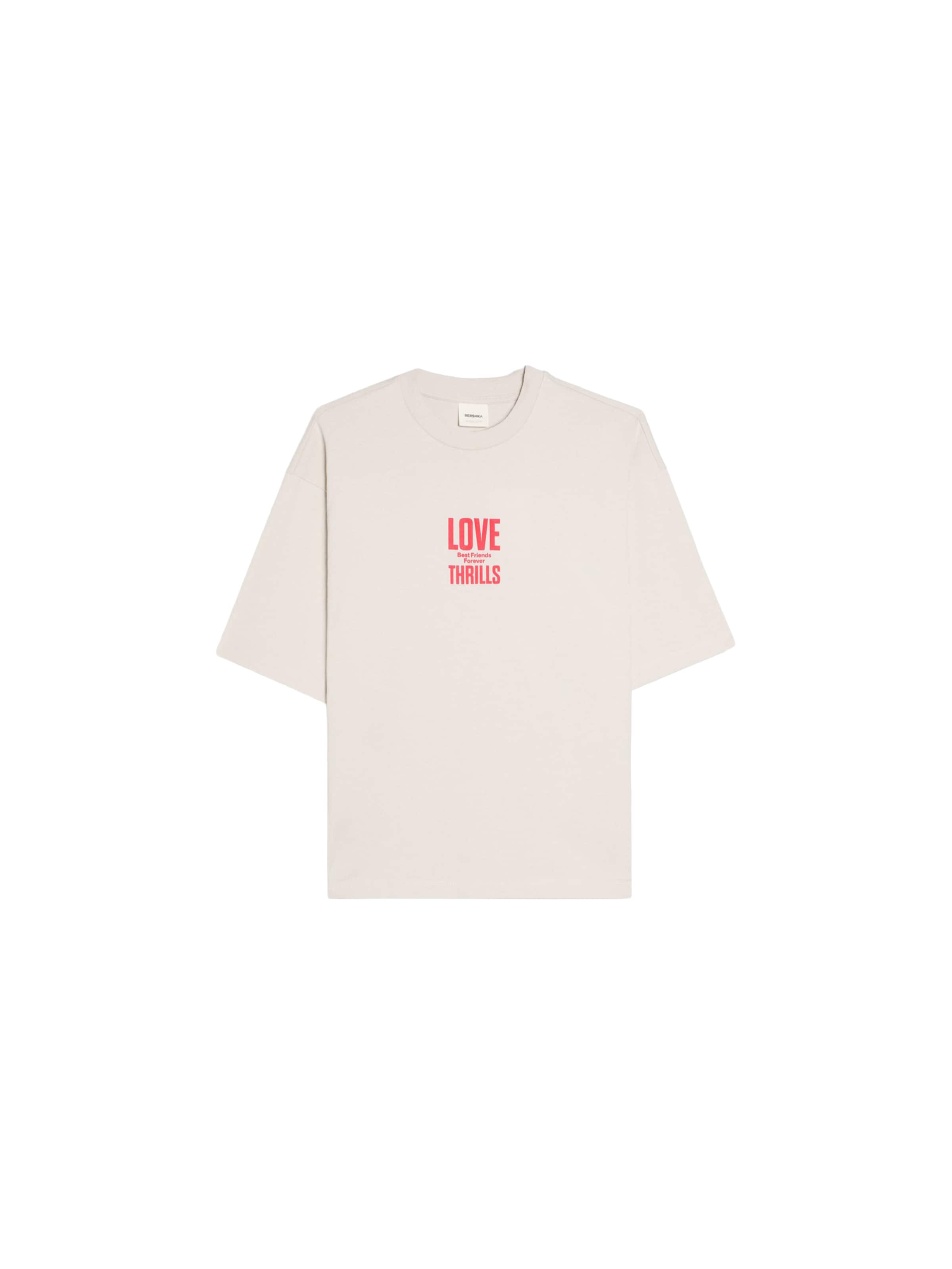 Bershka Shirt in Grey: front