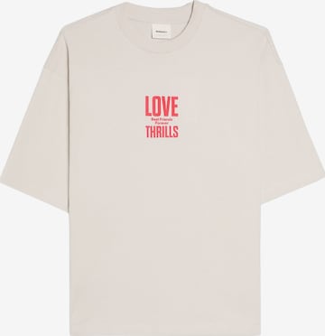 Bershka Shirt in Grey: front