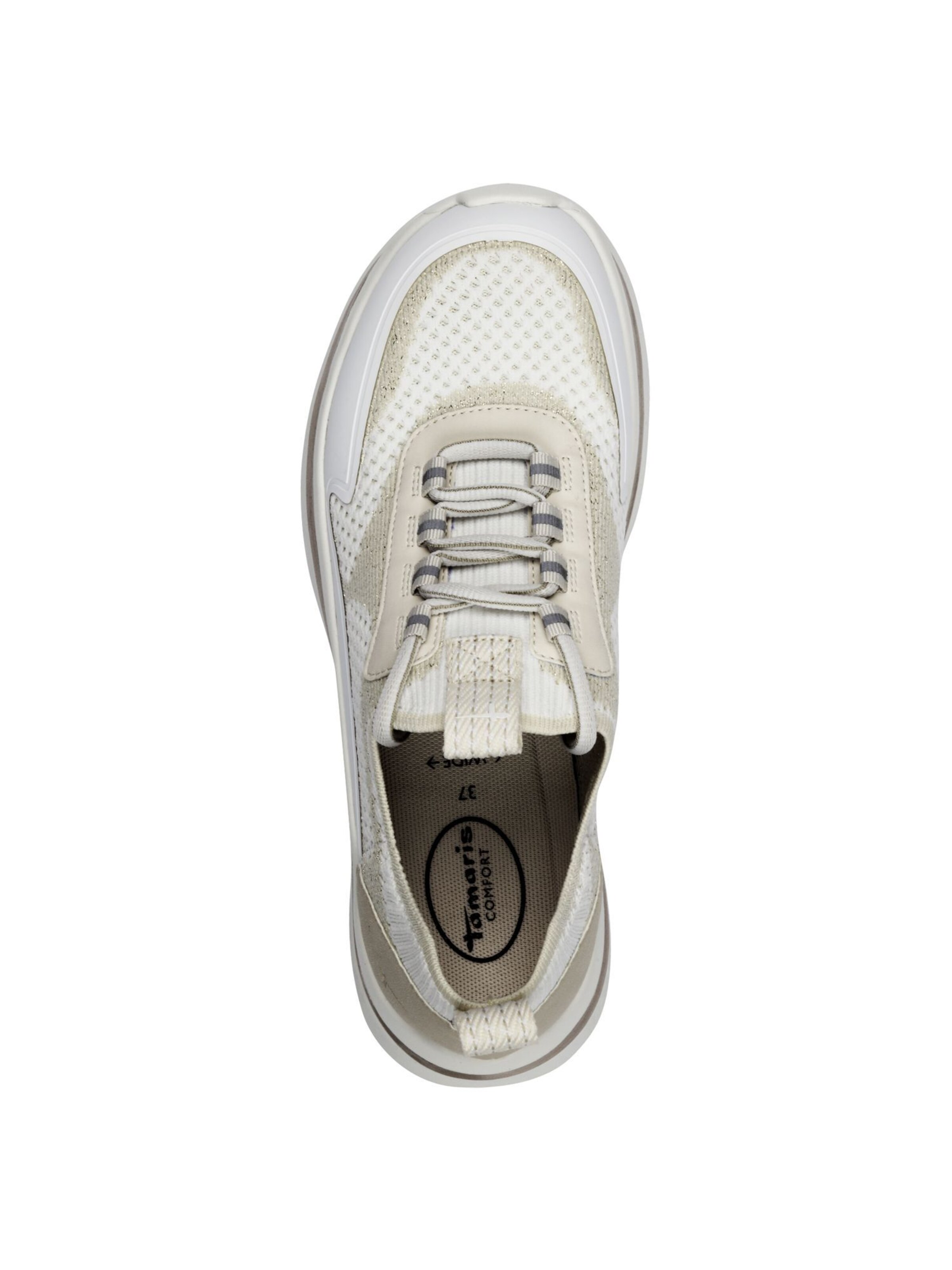 Baskets basses Tamaris en beige
