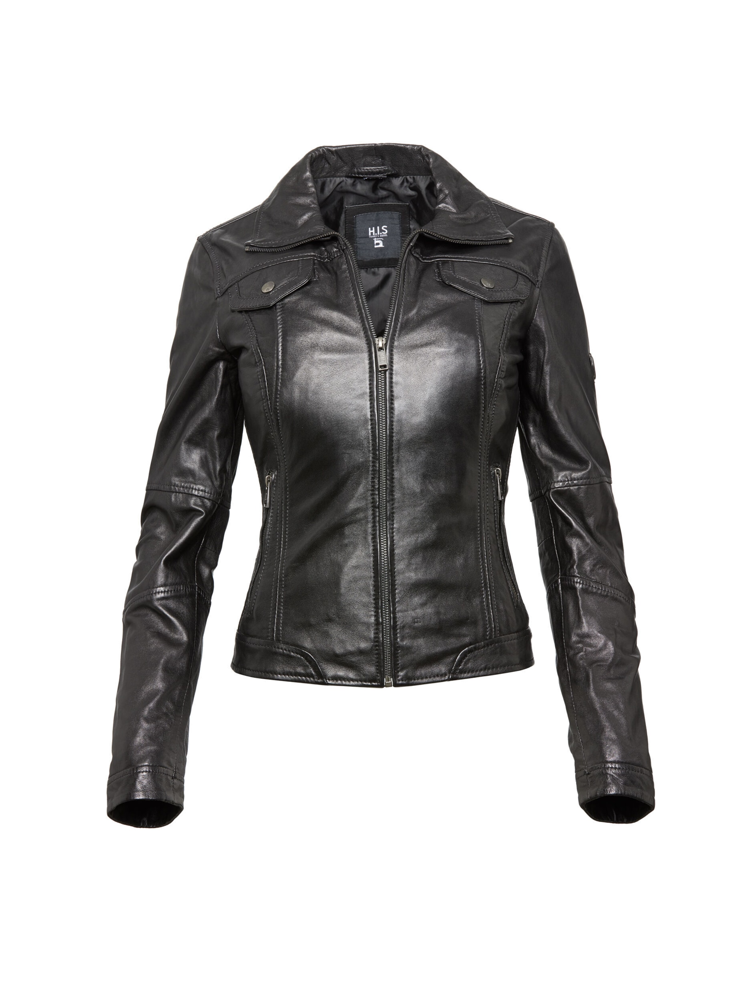 H.I.S Übergangsjacke in Schwarz: Vorderseite