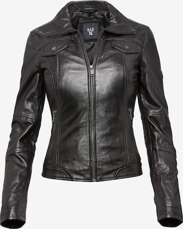 H.I.S Between-Season Jacket in Black: front